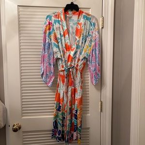 The Art of Anthropologie featuring Sisters Gulassa multicolor patterned robe